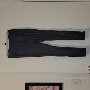 Taking Down 5/6 Shiny Black Workout Leggings